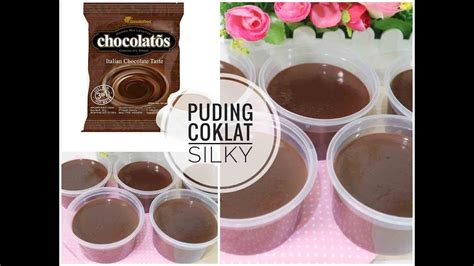 Wah jadi ingin makan puding coklat, ya? Cara membuat puding coklat silky/pudding chocolatos - YouTube