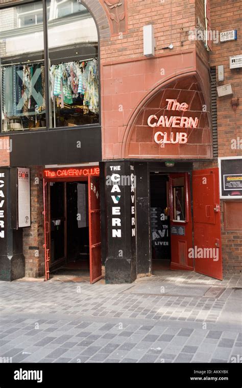 The Cavern Club In Matthew Street Where The Beatles Used To Play