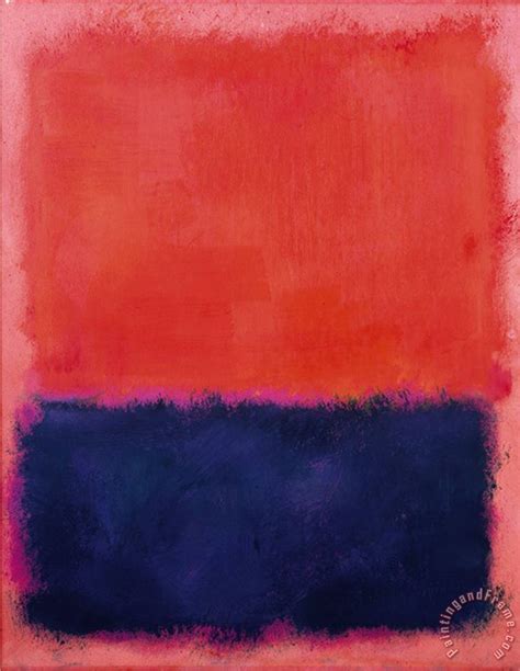 Mark Rothko Untitled 1960 61 Painting Untitled 1960 61 Print For Sale