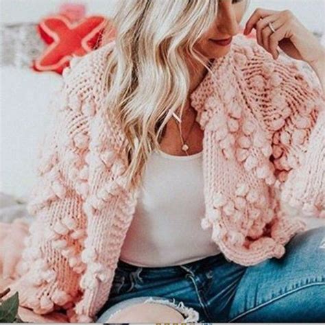 Merino extra large chunky knit heart. Sweaters | Chunky Knit Heart Cardigan Pink Nwt | Poshmark ...