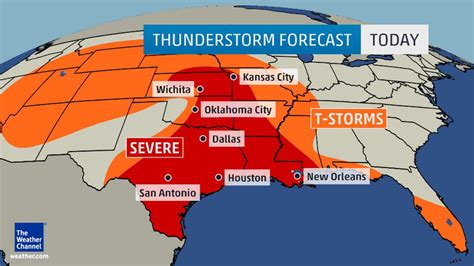 Severe Storms Threat Of Tornadoes Large Hail Intensifies For South