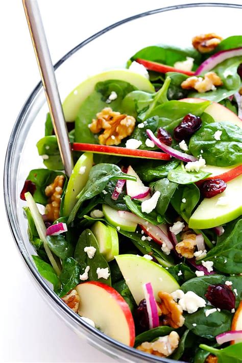 My Favorite Apple Spinach Salad Gimme Some Oven