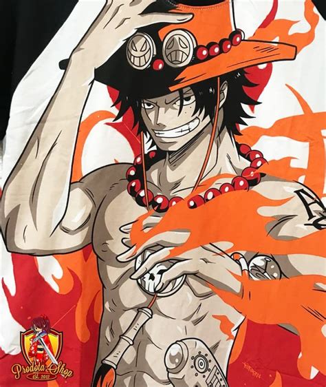 Sketsa Gambar One Piece Ace Contoh Sketsa Gambar