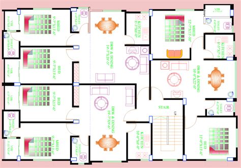 Three Unit House Floor Plans 3300 Sq Ft First Floor Plan House