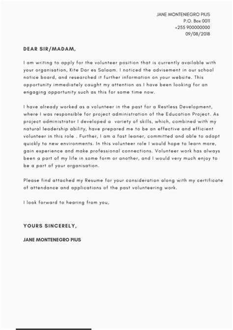 Motivation letter sample for job application example a letter of motivation for a job contains your address, the address of the company, salutation, body, and complimentary close with signature. Personal motivation letters - CAREER HUB