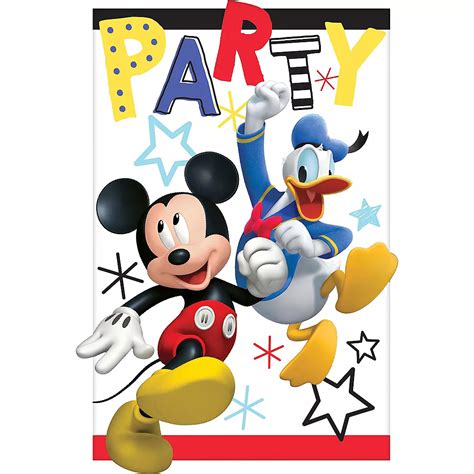 Mickey Mouse Invitations 8ct Party City Canada