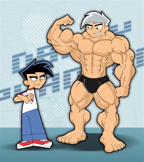 27 Animated Characters As Body Builders