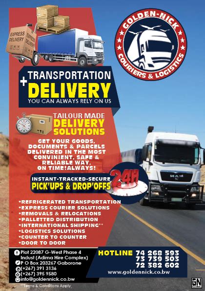 Botswana Couriers And Logistics Gaborone 267 393 0629