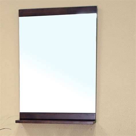 Equipped with the durable keyholes on the back, the wall mirror can be hanging firmly on the wall vertically or horizontally. Bellaterra Home Morris Bathroom Mirror & Reviews | Wayfair