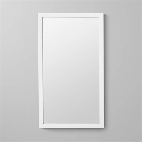 18 Alina Contemporary Solid Wood Framed Bathroom Mirror Superior Tile