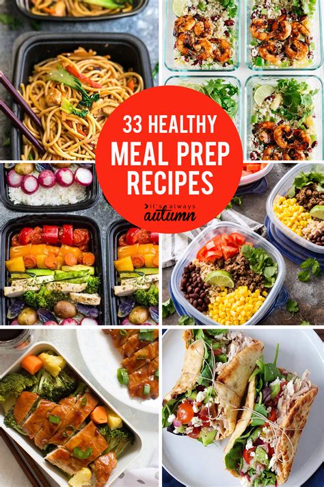 33 Delicious Meal Prep Recipes For Healthy Lunches That Taste Great