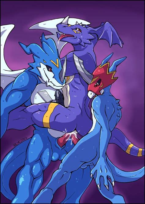 Rule 34 Anal Anal Sex Cum Digimon Double Anal Dragoneer Character Exveemon Flamedramon Gay