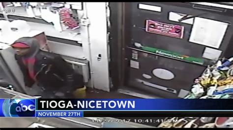 Woman Robbed Suspect Caught On Camera In Tioga Nicetown Section Of