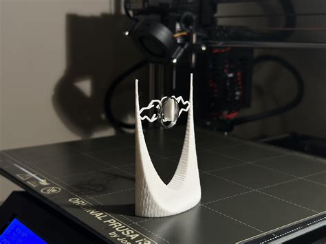 Eye of Sauron | Lord of the Rings Ring Holder (Print in Place & Support