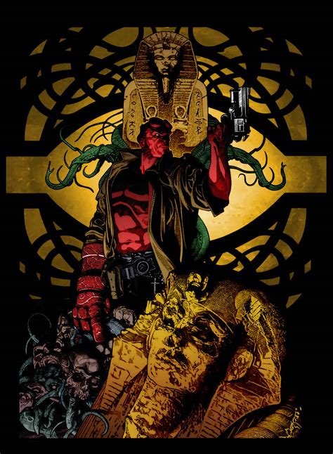 Hellboy Tomb By Andy Brase By Drdoom1081 On Deviantart