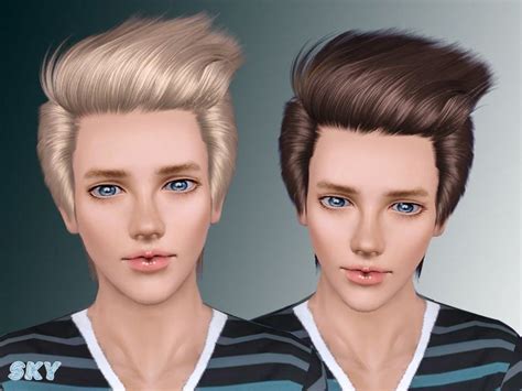 Pin On Sims 3 Male Hair