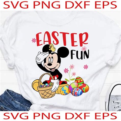 Happy Easter Disney Svg Cricut File - Etsy