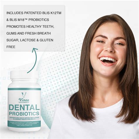Dental Probiotics For Bad Breath Made Of 100 Plant Based Vinco
