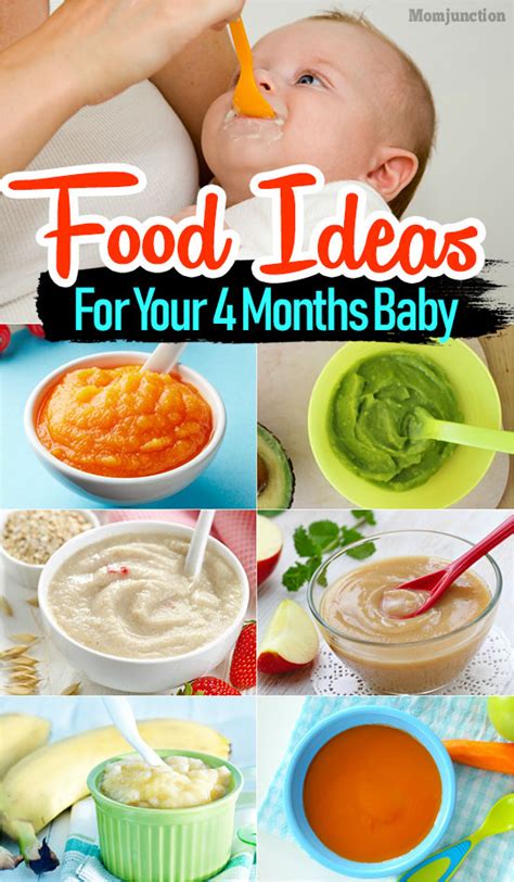 If you start earlier than 5 ½ months, just continue with a variety of mixed runny purées until your baby is 6 months old. Top 10 Ideas For 4 Month Baby Food