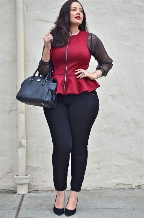 Curvy Outfits Plus Size Outfits Fashion Outfits Look Plus Size Plus