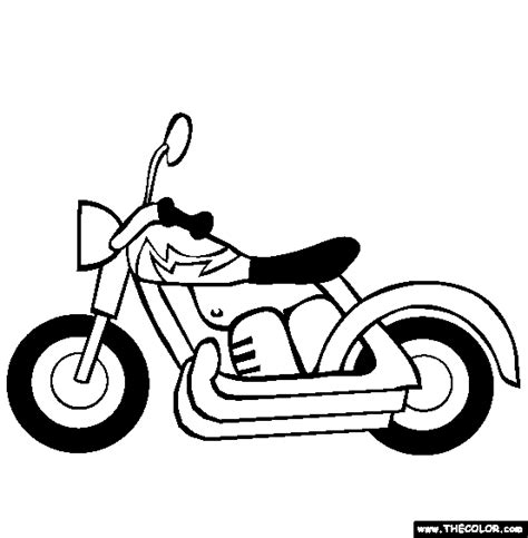 Free printable motorcycles coloring pages. Motorcycles, Motocross, Dirt Bike Online Coloring Pages | Page 1