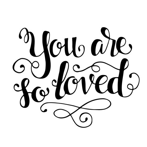 Hand Lettered You Are So Loved Free Svg Cut File