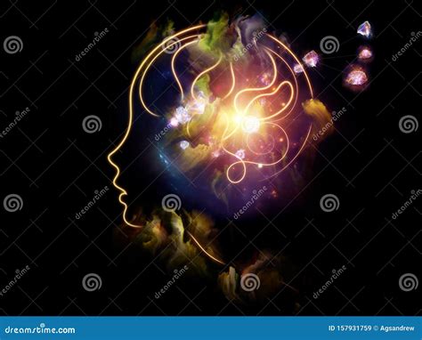 Advance Of Human Mind Stock Illustration Illustration Of Brain 157931759