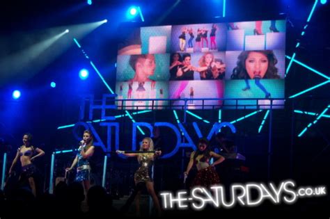 The Saturdays Fansite News The Work Tour Brighton Dome The Footage