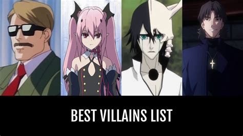 best villains in anime by epimondas anime planet