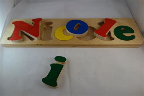 Personalized Wood Kids Toy Wooden Puzzle Custom Toy