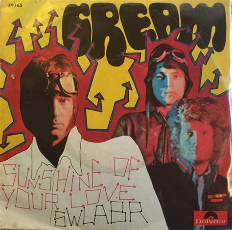 Cream Sunshine Of Your Love 1968 Vinyl Discogs