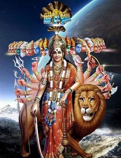 Pin By Ponnu Swamy On Golden Gods Durga Goddess Indian Goddess Aadi