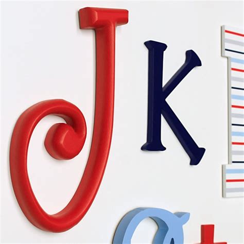 The illustration is available for download in high resolution quality up to 4949x4949 and in eps file format. Alphabet Wooden Wall Letters Full Set - Blue, Navy, Red ...