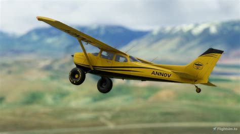 Bagolu C172 Taildragger Yellow Bush Livery Neofly And Stoll For