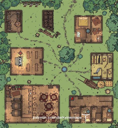 Dnd Forest Village Map Sexiz Pix