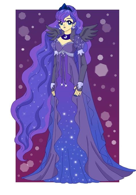 Mlp Human Princess Luna By Sailor On Deviantart