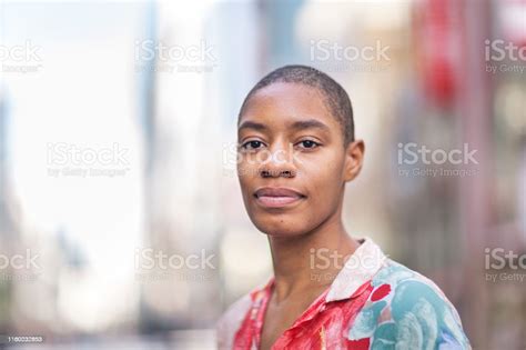 Portrait Of Confident Black Woman Stock Photo Download Image Now No