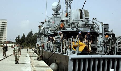 German Navy Ship Docks Beirut Navy Editorial Stock Photo Stock Image