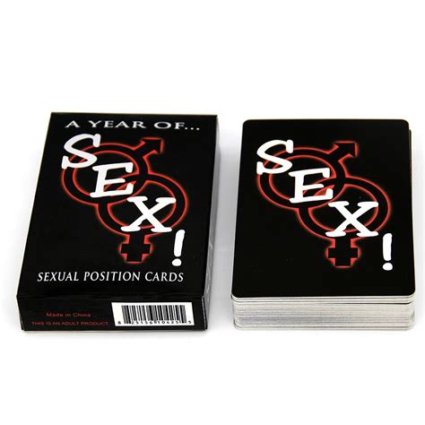 Jual Set Of Sexy Playing Cards For Couple Sex Toys Erotic Games Sex Positions Playing One