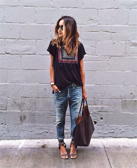 sincerely jules instagram august 2014 slouchy jeans isabel marant sandals style boho