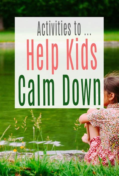 Activities To Help Kids Calm Down Simple And Fun Ideas That Really