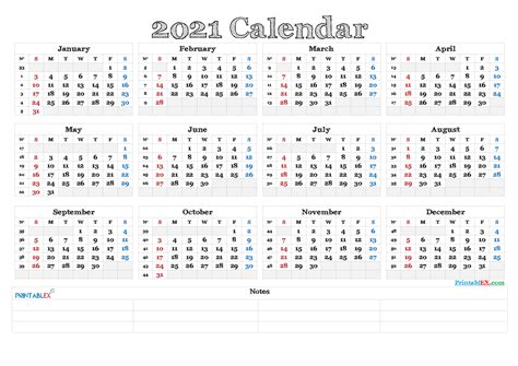 2021 calendar printable template including week numbers and united states holidays, available in pdf word excel jpg format, free download or print. Free Editable Weekly 2021 Calendar / 2021 Editable Yearly ...