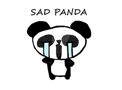 Sad Panda By Limlozdesigns On Deviantart