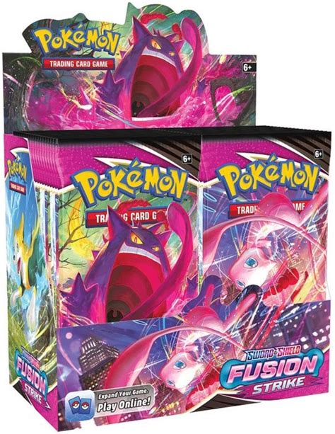 X 1 Sword And Shield Fusion Strike Booster Box 36 Packs Pokémon Tcg