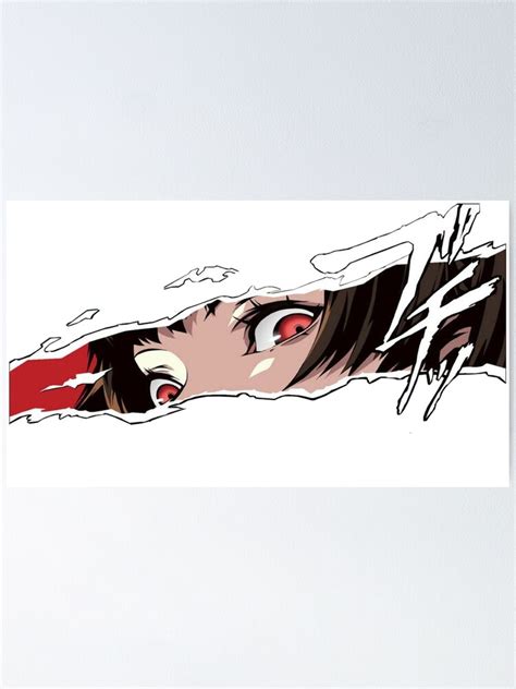 Makoto Niijima Cut In Persona 5 Poster By Hexmaniaczelda Redbubble