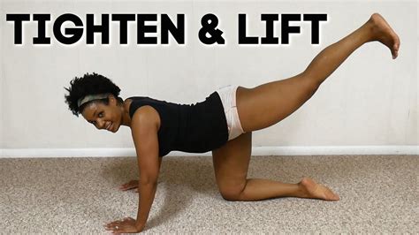 Butt And Thigh Workout To Lift Tighten And Remove Cellulite Youtube