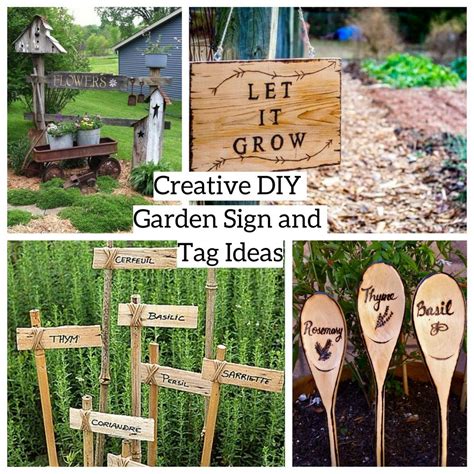 Creative Diy Garden Sign And Tag Ideas Godiygocom