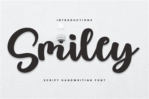 Smiley Font By Yanstudio · Creative Fabrica