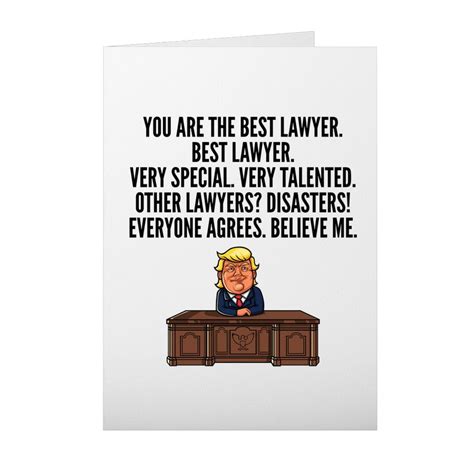 Lawyer Birthday Card Lawyer Greetings Card Lawyer T Etsy