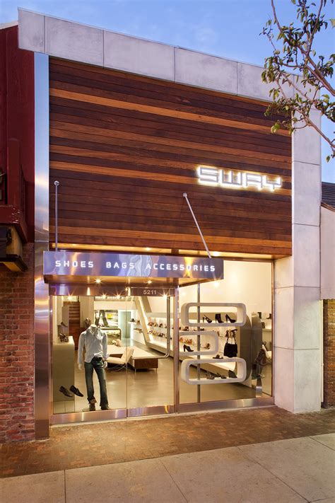 Sway Shoe Store Josh Blumer Archinect Storefront Design Retail